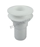 DC-HOUSE 白い　ナイロンスキンフィッティングマリン/ボート/ライブベイトウォーターアウトレット6651N