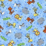 Pillowcase for Toddler Pillow 12x16 (Animals) by BobbleRoos