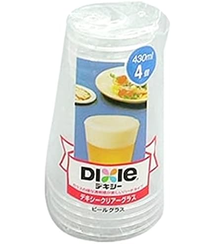 Amazon｜日本デキシー(Dixie Japan) エコノウェア 透明プラカップ 
