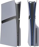 For PS5 Pro 交換用フェイスプレート＆サイドプレート カバー 保護シェル ディスク版＆デジタル版対応 耐衝撃・傷防止ケース 簡単取付 ABS素材 (PS5 Pro光ディスク版 グレー)