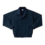 サンエス 空調服(服地のみ) 長袖ワークブルゾン ネイビー M ポリエステル100% KU90540-3-M