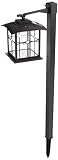 JIAWEI TECHNOLOGY QPM6-R4-BK-1 FS Solar Coach Light [並行輸入品]