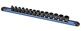 Sunex 3362 3/8 Drive Low Profile Impact Socket Set with Hex Shank MM, 14-Piece by Sunex