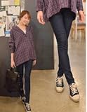 マタニティパンツストレッチ素材のディープブルーワンウォッシュデニムパンツ SOB5004-SOB7 L DENIM(デニム)