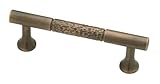 Brainerd PBF573Y-VBR-C 3-Inch Rough and Smooth Cabinet Hardware Handle Pull with Flared Feet by Brai
