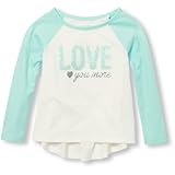 THE CHILDREN'S PLACE(ザ・チルドレンズプレイス) アクティブグリッタートップ トップス長袖Tシャツ 12～18ヶ月【並行輸入】