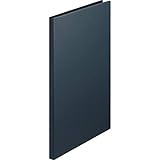 キングジム クリアファイル レザフェス 合皮 20ポケット A4タテ ネイビー 1931LU-NV