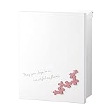 ポスト 郵便受け 郵便ポスト 大型配達物対応 ブランシェットプラス フルール ピーチ 左勝手 (T型カムロック付)