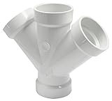 Canplas 192352 PVC DWV Double Y All Hub, 2-Inch [並行輸入品]