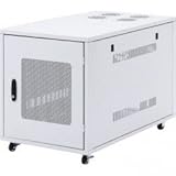 サンワサプライ 小型19インチサーバーラック(12U) W570×D900×H700mm