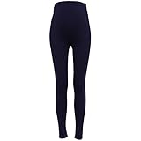 iLeg レギンス スパッツ マタニティ 10分丈 12分丈 薄手(12分丈/FREE(S-L), ネイビー)
