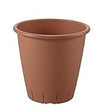 リッチェル ネバール 丸プランター 36型 ブラウン φ36.0 × 34.5(cm)