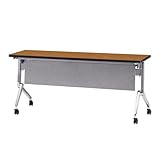 TOKIO NANホールディングテーブル パネル付 W1500×D450×H720mm NAN-1545P チーク