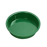 SELON 鉢受皿・深型  8号F ロイヤルグリーン