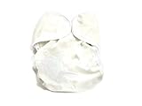 One Size Fit Most - Diaper Covers for Prefolds/Regular Inserts MINKY - WHITE by BubuBibi [並行輸入品]