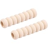 Yデパートセンター55® ドアノブカバー ポンデカバー 2個セット ドアノブレバー 滑り止め 子供 衝突 帯電防止 静電気 扉 家具 (ホワイト)