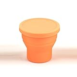 [Eco Silicone CUP] Folding magic cup 200ml 折りたたみ シリコン マジックカップ 全シリコン/人体に無害/高温でも環境ホルモンの排出無/電子レンジ、食器洗浄機