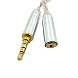ZEPFJHE HiFi 2.5mmバランスオス→4.4mmバランスオスアダプターケーブル 4.4mmから2.5mmヘッドホン変換ケーブル。