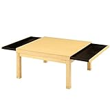 こたつ 炬燵 正方形 テーブル ローテーブル 座卓 引き出し付 高さ調節 継ぎ足 80×80 木製 ナチュラルA