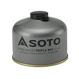 ソト(SOTO) 日本製 OD缶 アウトドア パワーガス250 トリプルミックス SOD-725T