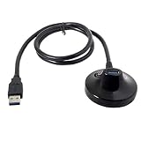 cablecc USB 3.0 Type-A オス - メス 延長ドックステーション ドッキングケーブル 0.8m 5Gbps