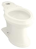 KOHLER K-4275-96 Leighton Comfort Height Toilet Bowl without Seat, Biscuit [並行輸入品]