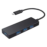 USB ハブ type-c ウルトラスリム 4ポートハブ バスパワー 軽量 コンパクト MacBook / iMac / Surface P
