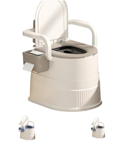 Amazon | リッチェル 木製 ポータブルトイレ きらく FJ型 脱臭器付