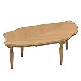 こたつテーブル 120幅木の葉型 キャロル120 ナチュラル色 天然杢オーク突板 コタツ 国産品