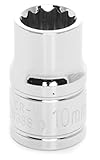 Performance Tool W38810 3/8' Drive 12-Point Socket, 10mm [並行輸入品]