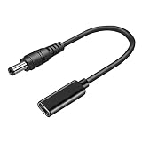 fine-R 65W PD USB-C Type-C 変換アダプタ 5.5x2.1mm ノートPC 充電 電源 東芝 HP DELL デル CA5521