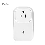 BeiLan スマートプラグ wifi スマートコンセント タイマー パワーマネージャー 無線リモコン スマートフォン操作 タイミング機能 Android/IOS対応