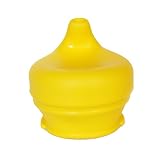 SipSnap こぼれないシリコンコップカバーTOT1個 (イエロー) [並行輸入品]