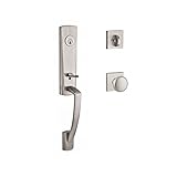 Baldwin SCMIAXROUCSR150 Reserve Single Cylinder Handleset Miami x Round with Contemporary Square Ros