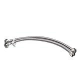 Decor Star® 12T12-15 1/2" FIP to 1/2" FIP 4 mm ID Sink Faucet Stainless Steel Flexible Water Supply 