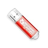 メカニックサポート USB フラッシュメモリドライバー不要 プラグ＆プレイ対応 WINDOWS MAC 全機種対応 (レッド, 8, GB)