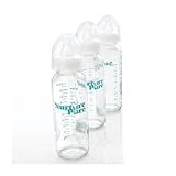 NurturePure Glass Baby Bottle (3 Pack) (8 oz / 250 ml) by NurturePure [並行輸入品]