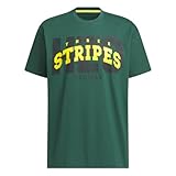 [アディダス] 半袖 Tシャツ カレッジ パック ルーズフィット シングルジャージー半袖Tシャツ KWX81 メンズ カレッジグリーン(JG8543) J/XL