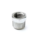 T&S Brass 001359-40 1/2-Inch Npt Male X 3/8-Inch Npt Female Hex Bushing by T&S Brass