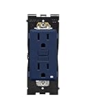 Leviton RGF15-RN Renu Self-Test Tamper-Resistant GFCI Outlet, 15-Amp, Rich Navy [並行輸入品]