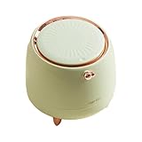 ミニゴミオーガナイザー 蓋付きポータブルゴミ箱 耐久性のあるカウンタートップ小型ゴミデスクビン 軽量デスクビン小型ゴミ箱 キッチン バスルー