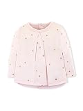 Colored Organicsベビー女の子有機スイングトップ – Longsleeve カラー: ピンク