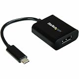 StarTech.com USB-C - DisplayPort ディスプレイ変換アダプタ／4K60Hz & 8K30Hz／USB Type-C - DP 1.4 アダプタ／HBR2／コンパクトUSB-Cビデオコンバータ／Thunderbolt 3 互換 CDP2DP