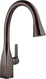 Delta Faucet 9183T-RB-DST Mateo Single Handle Pull-Down Kitchen Faucet with Touch2O Technology and M