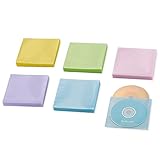 エレコム DVD BD CDケース 不織布 両面収納 60枚入 120枚収納可 5色アソート CCD-NWB120ASO