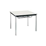 コクヨ(KOKUYO) ミーティングテーブル 正方形 W900×D900×H700mm BT-S411 ナチュラルグレー