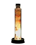 アートフォーシーズン　LEDハーバリウム　プリザーブドフラワー (オレンジ)