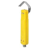Acogedor　ワイヤーストリッパー　簡単にストリップ可能　カッタープライヤー　実用的な電気圧着工具 　28-35ミリメートル　イエロー