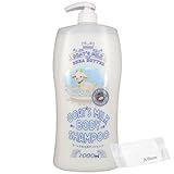 GOAT'S MILK BODY SHAMPOO ゴートミルク ボディーシャンプー 大容量 1800ml (スイートベビーパウダーの香り)