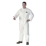 kcc44313 – Kleenguard a40 elastic-cuff Coveralls、ホワイト、大
